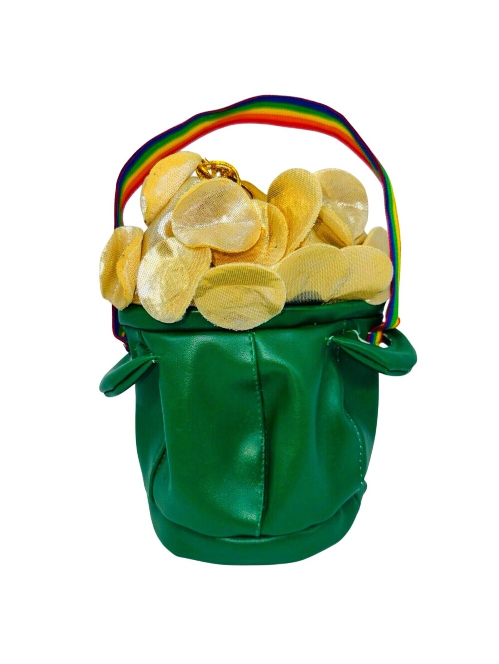 Pot Of Gold St. Patricks Day Mini Handbag Rainbow Bag Leprechaun Costume Handbag